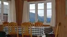 Hemsedal - hytte i Søre Skolt til 6 personer - lys spisekrog med udsigt