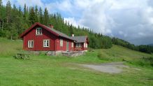 Sammenhængende hytter til leje i Hemsedal for to familier, 12 sengepladser